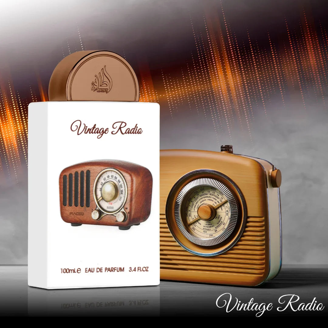 Lattafa Pride Vintage Radio 3.4 oz Fragrance