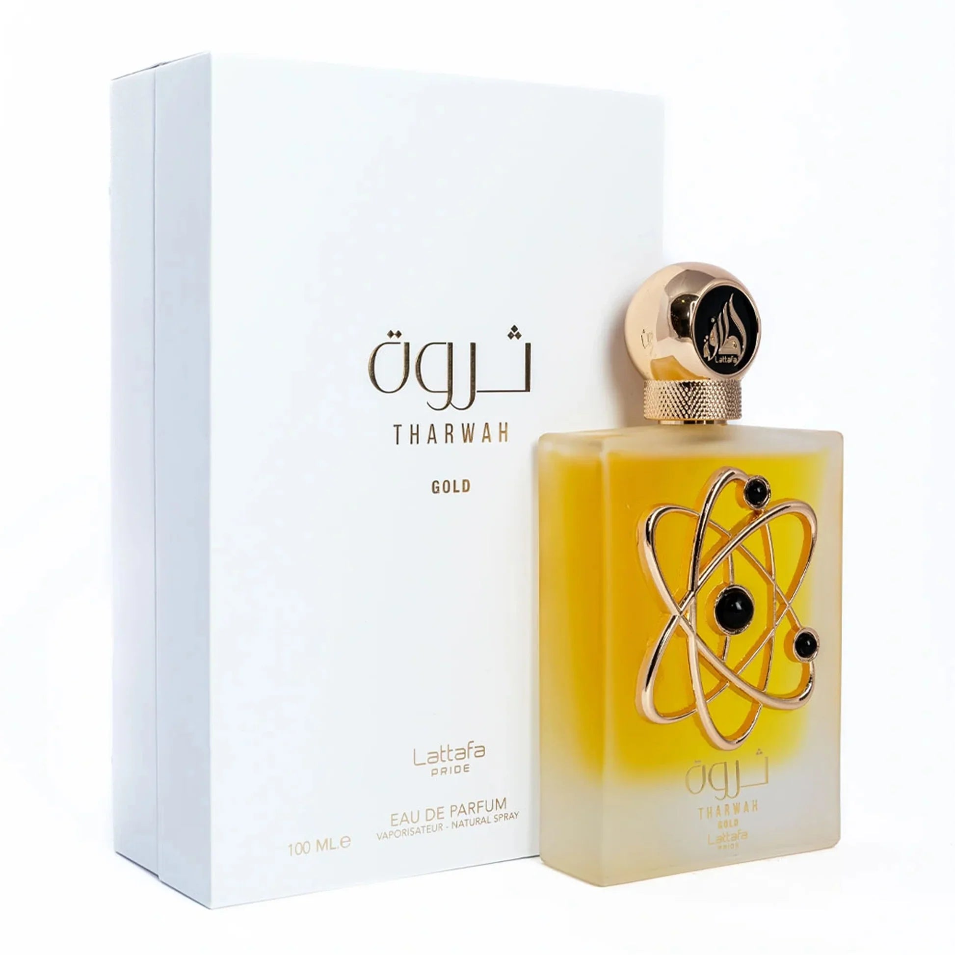 Lattafa Tharwah GOLD EDP Spray 3.4 oz Fragrances