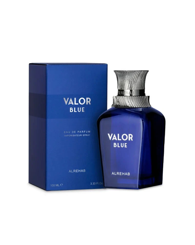 Al Rehab Men’s Valor Blue EDP Spray 3.4 oz Fragrances