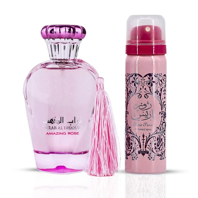 ARD AL ZAAFARAN TURAB AL DHABAB AMAZING ROSE L 2 PC SET