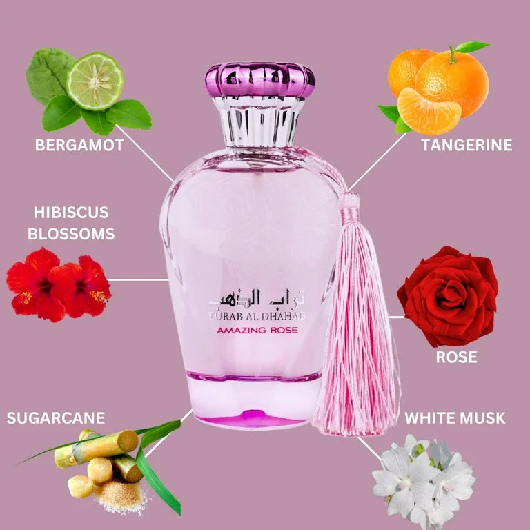 ARD AL ZAAFARAN TURAB AL DHABAB AMAZING ROSE L 2 PC SET